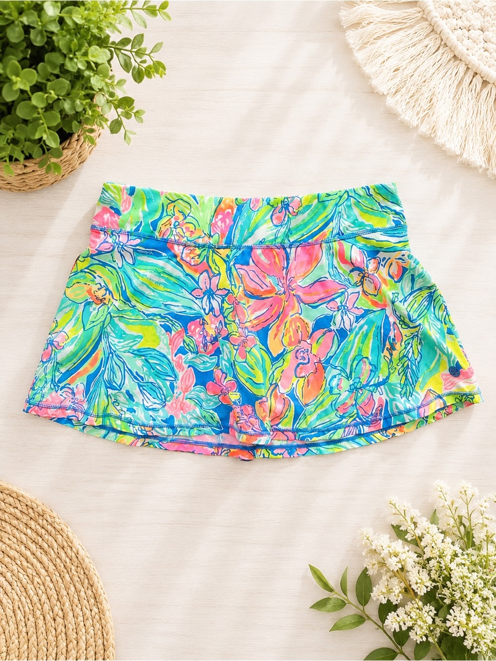 Lilly Pulitzer Luxletic Aila Skort Small Athletic Tennis Golf NWOT